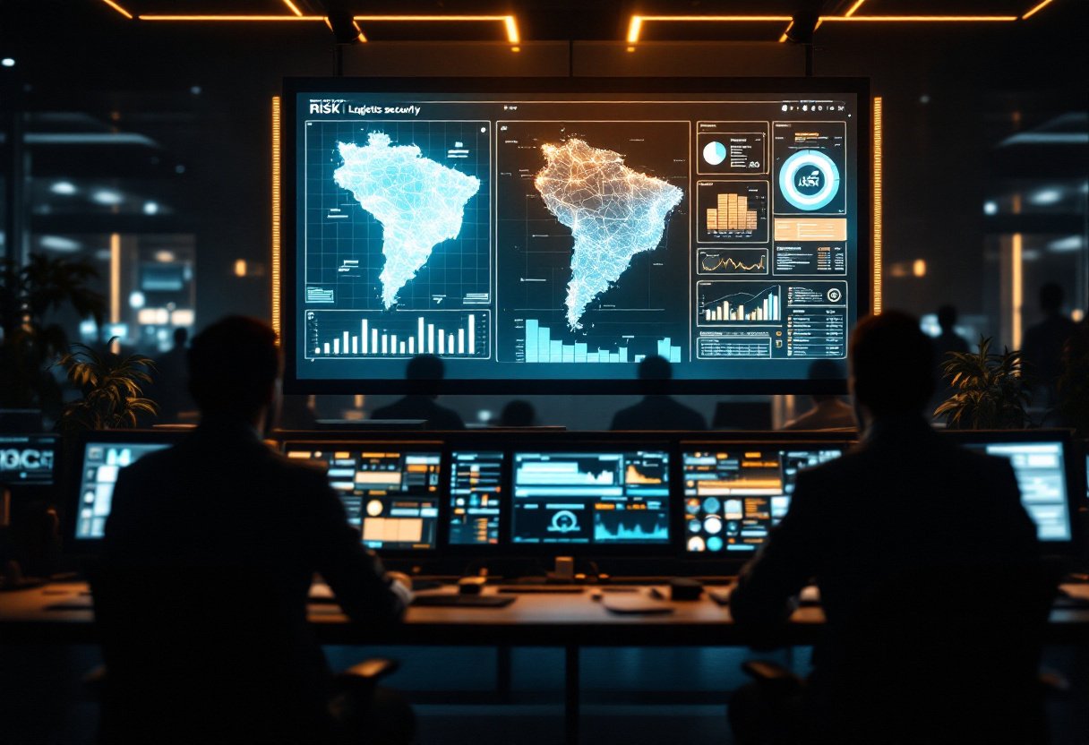 Painel de risco de motoristas em tempo real